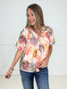 Sunset Skies Blouse-100 Short Sleeves- Simply Simpson's Boutique is a Women's Online Fashion Boutique Located in Jupiter, Florida