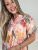 Sunset Skies Blouse-100 Short Sleeves- Simply Simpson's Boutique is a Women's Online Fashion Boutique Located in Jupiter, Florida