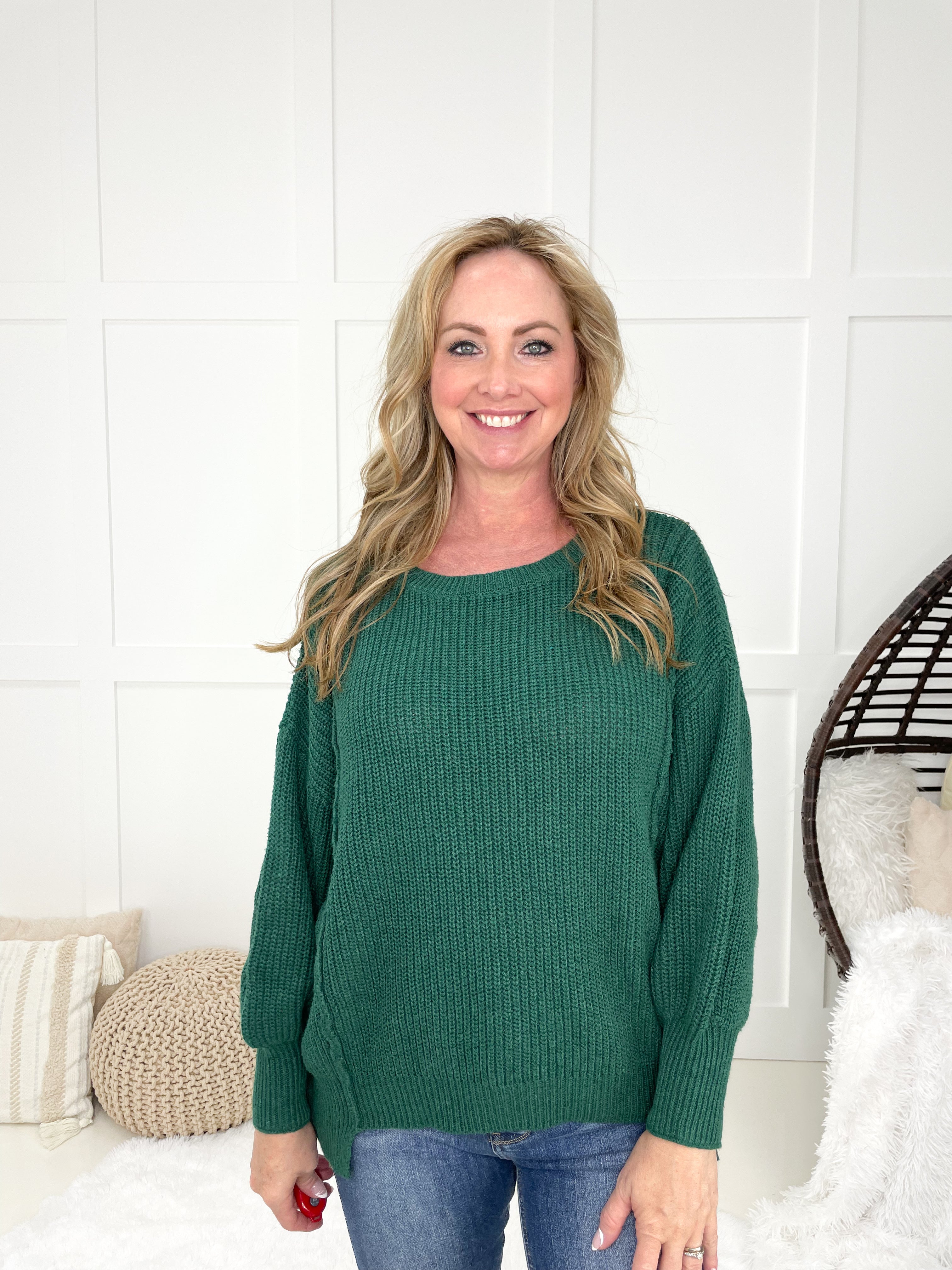 Holiday Vibes Sweater-150 Sweaters- Simply Simpson's Boutique is a Women's Online Fashion Boutique Located in Jupiter, Florida