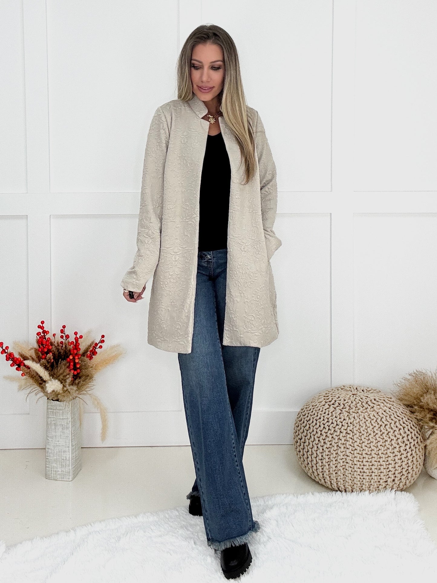 Dear Scarlett Amara Jacket-180 Outerwear/Jackets- Simply Simpson's Boutique is a Women's Online Fashion Boutique Located in Jupiter, Florida