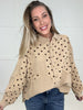 Dot to Dot Distressed Button Down-110 Long Sleeves- Simply Simpson's Boutique is a Women's Online Fashion Boutique Located in Jupiter, Florida