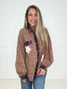 Flowers & Flannel Button Down-110 Long Sleeves- Simply Simpson's Boutique is a Women's Online Fashion Boutique Located in Jupiter, Florida