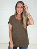 Mocha Everyday Ease Knit Top