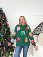 The Best Gift Sweatshirt-160 Sweatshirts- Simply Simpson's Boutique is a Women's Online Fashion Boutique Located in Jupiter, Florida