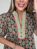 The Poppy Lane Blouse-100 Short Sleeves- Simply Simpson's Boutique is a Women's Online Fashion Boutique Located in Jupiter, Florida