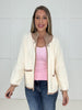 Cream Brinley Buckle Cardigan-180 Outerwear/Jackets- Simply Simpson's Boutique is a Women's Online Fashion Boutique Located in Jupiter, Florida
