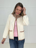 Cream Brinley Buckle Cardigan-180 Outerwear/Jackets- Simply Simpson's Boutique is a Women's Online Fashion Boutique Located in Jupiter, Florida