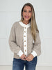 Latte Tessa Trim Cardigan-170 Cardigans- Simply Simpson's Boutique is a Women's Online Fashion Boutique Located in Jupiter, Florida