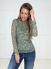 Daisy Days Mesh Top-110 Long Sleeves- Simply Simpson's Boutique is a Women's Online Fashion Boutique Located in Jupiter, Florida