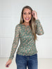 Daisy Days Mesh Top-110 Long Sleeves- Simply Simpson's Boutique is a Women's Online Fashion Boutique Located in Jupiter, Florida