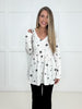 Ivory Written In The Stars Babydoll Top-110 Long Sleeves- Simply Simpson's Boutique is a Women's Online Fashion Boutique Located in Jupiter, Florida