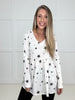 Ivory Written In The Stars Babydoll Top-110 Long Sleeves- Simply Simpson's Boutique is a Women's Online Fashion Boutique Located in Jupiter, Florida