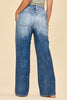 Dear Scarlett Classic Medium Wash Wide Leg Denim-210 Other Bottoms- Simply Simpson's Boutique is a Women's Online Fashion Boutique Located in Jupiter, Florida