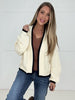 The Winnie Contrast Trim Cardigan-150 Sweaters- Simply Simpson's Boutique is a Women's Online Fashion Boutique Located in Jupiter, Florida