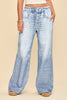Dear Scarlett Light Wash Wide Leg Denim-210 Other Bottoms- Simply Simpson's Boutique is a Women's Online Fashion Boutique Located in Jupiter, Florida