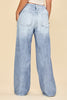Dear Scarlett Light Wash Wide Leg Denim-210 Other Bottoms- Simply Simpson's Boutique is a Women's Online Fashion Boutique Located in Jupiter, Florida