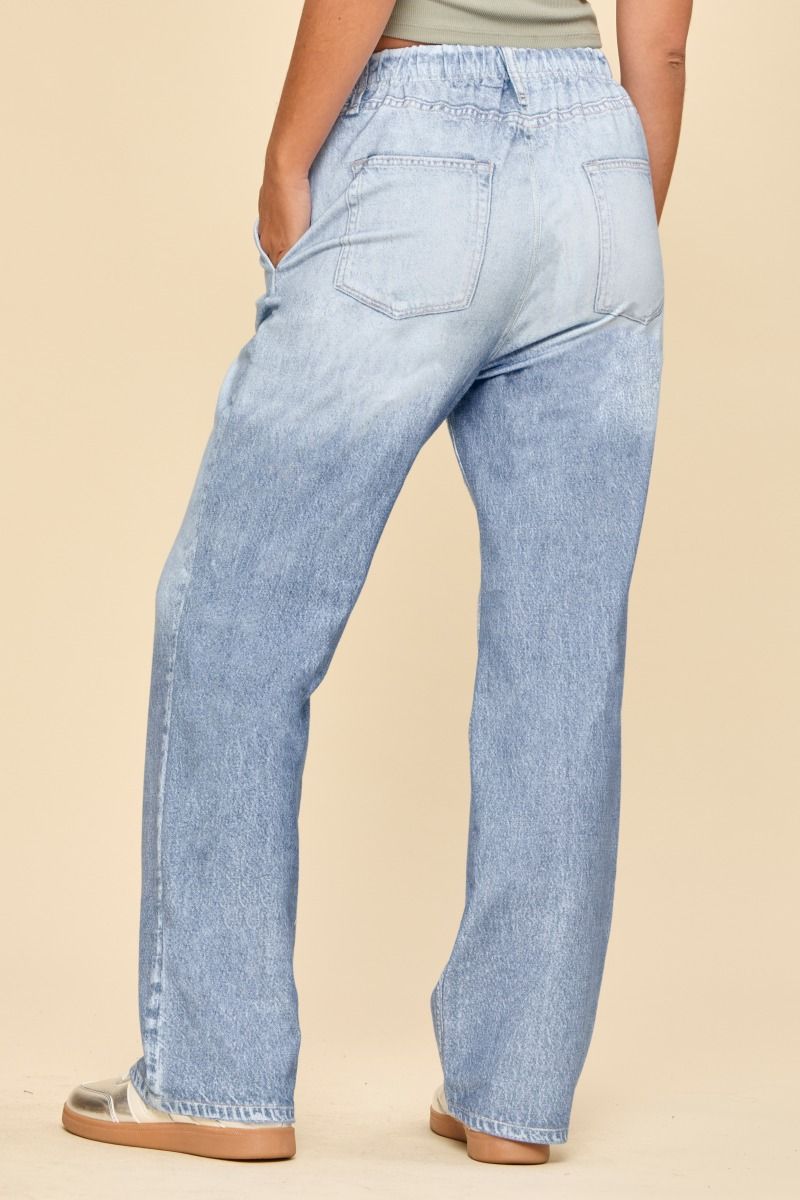 Dear Scarlett Light Wash Straight Leg Denim-210 Other Bottoms- Simply Simpson's Boutique is a Women's Online Fashion Boutique Located in Jupiter, Florida