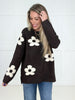 Daisy After Dark Sweater-150 Sweaters- Simply Simpson's Boutique is a Women's Online Fashion Boutique Located in Jupiter, Florida