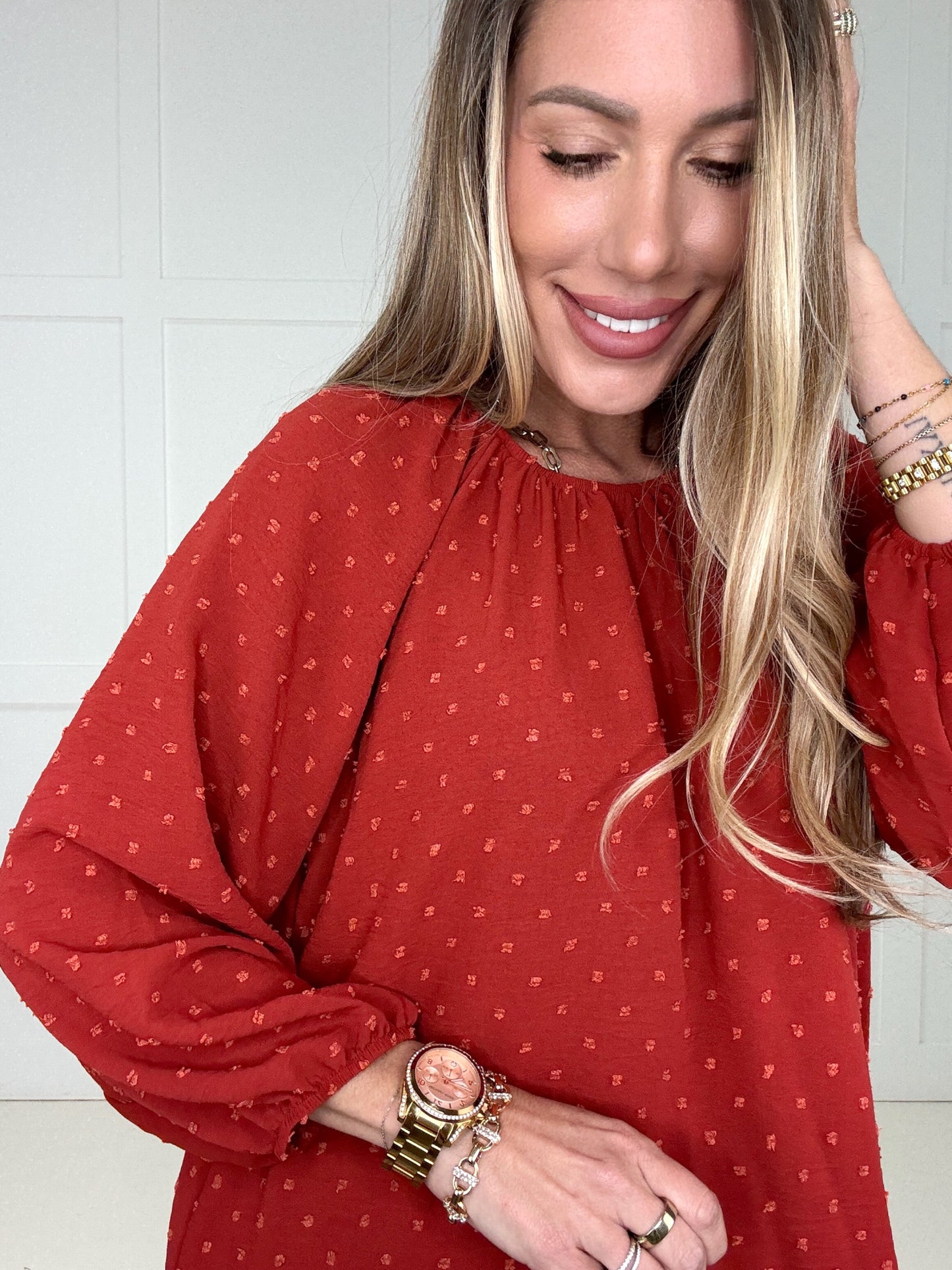 Autumn Glow Top-110 Long Sleeves- Simply Simpson's Boutique is a Women's Online Fashion Boutique Located in Jupiter, Florida