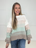 Mint Bubble Sweater-150 Sweaters- Simply Simpson's Boutique is a Women's Online Fashion Boutique Located in Jupiter, Florida
