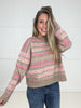 Pink Passion Fair Isle Sweater-150 Sweaters- Simply Simpson's Boutique is a Women's Online Fashion Boutique Located in Jupiter, Florida