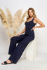 Navy High Waist Wide Leg Ponte Pant- Simply Simpson's Boutique is a Women's Online Fashion Boutique Located in Jupiter, Florida