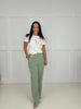 Saraya Sage Linen Pants With Drawstring- Simply Simpson's Boutique is a Women's Online Fashion Boutique Located in Jupiter, Florida