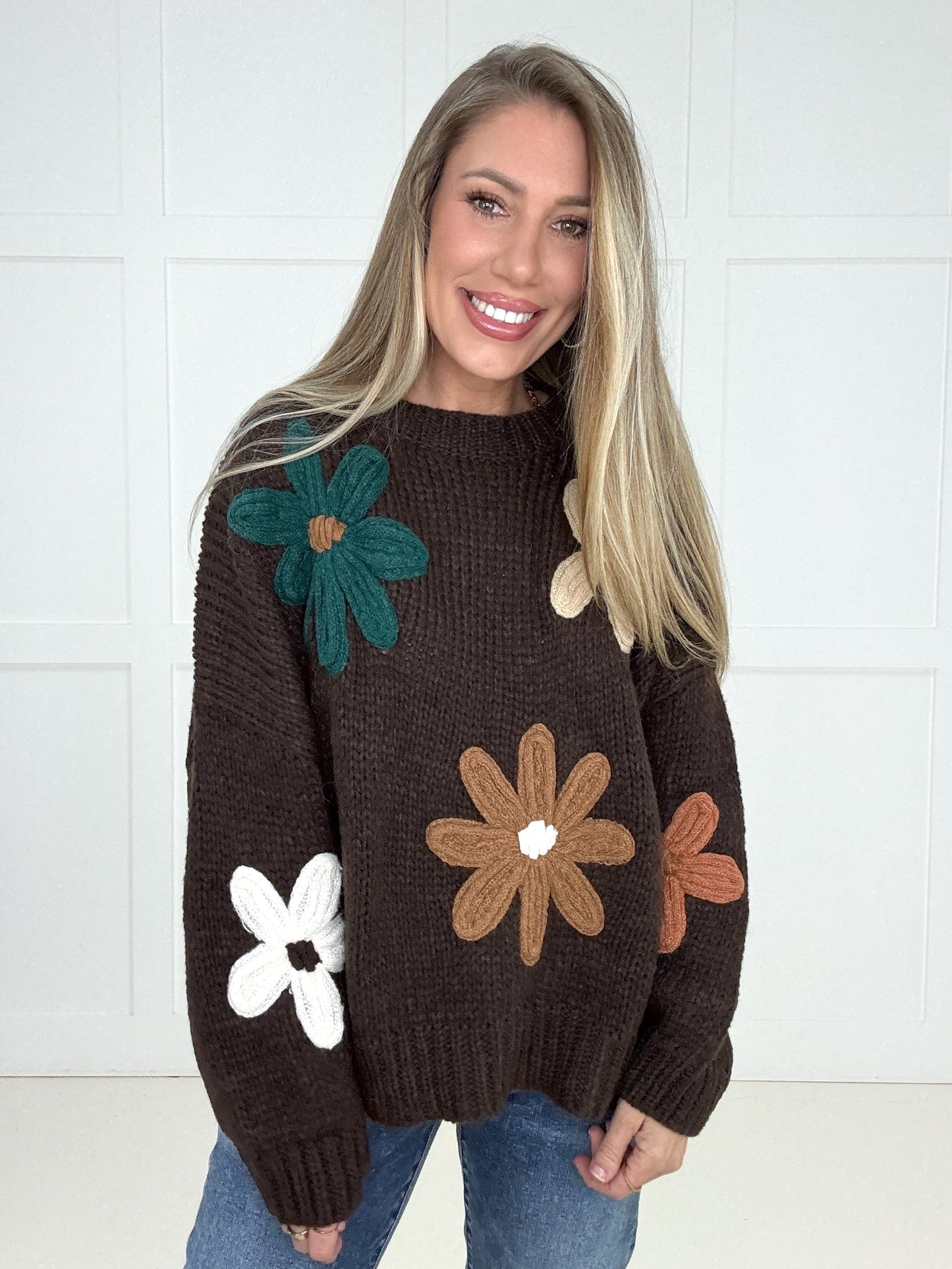 Petal Parade Sweater-150 Sweaters- Simply Simpson's Boutique is a Women's Online Fashion Boutique Located in Jupiter, Florida
