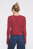 Wine Stella Cardigan- Simply Simpson's Boutique is a Women's Online Fashion Boutique Located in Jupiter, Florida