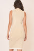 Clara Oatmeal Ribbed Sleeveless Midi Dress- Simply Simpson's Boutique is a Women's Online Fashion Boutique Located in Jupiter, Florida