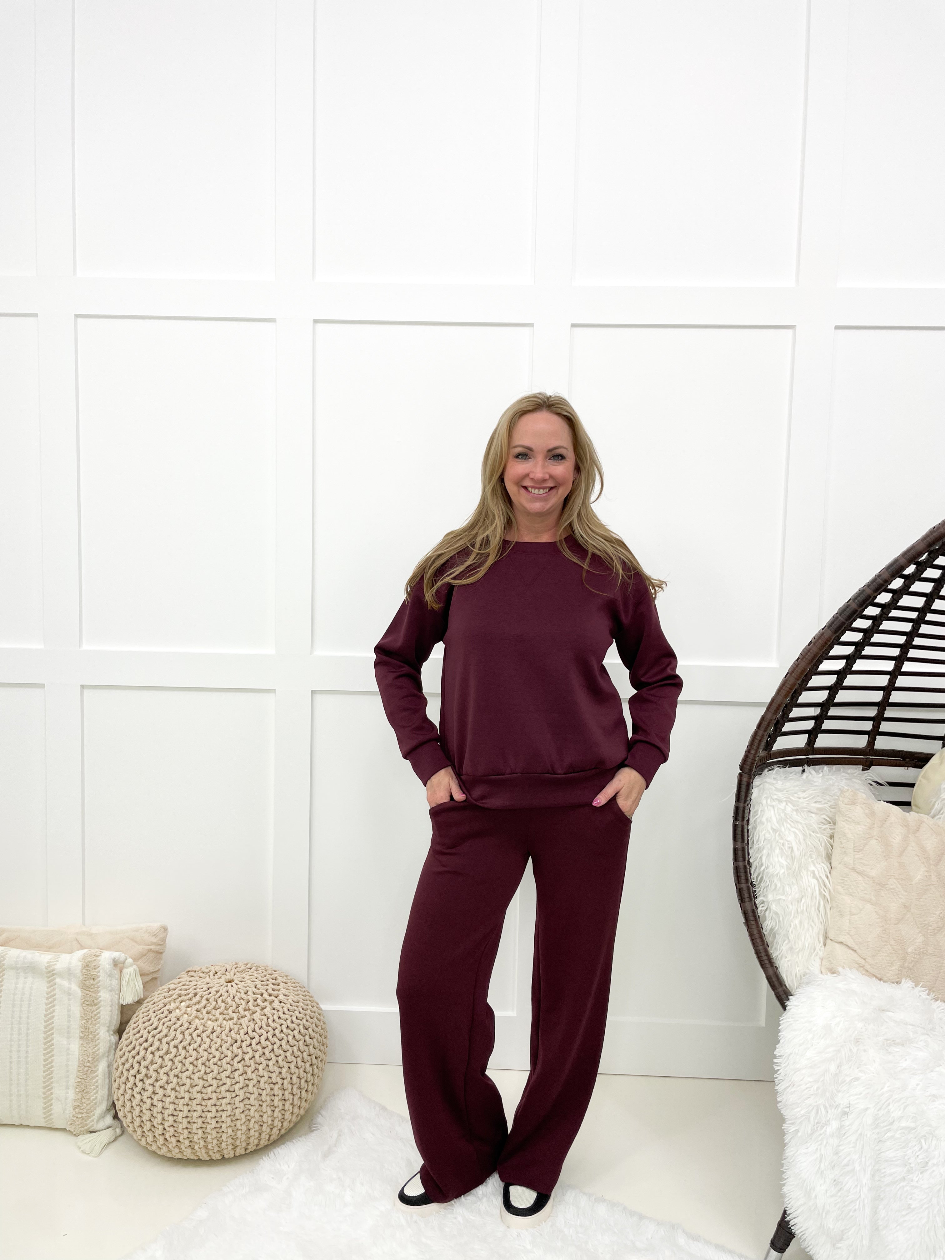 Dear Scarlett Jet Set Malibu Top-220 Lounge wear/Pajamas- Simply Simpson's Boutique is a Women's Online Fashion Boutique Located in Jupiter, Florida