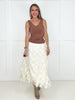 Ivory Layla Lace Layered Skirt-240 Dresses- Simply Simpson's Boutique is a Women's Online Fashion Boutique Located in Jupiter, Florida