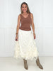 Ivory Layla Lace Layered Skirt-240 Dresses- Simply Simpson's Boutique is a Women's Online Fashion Boutique Located in Jupiter, Florida