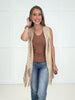 Cream Desert Dusk Fringe Vest-120 Sleeveless- Simply Simpson's Boutique is a Women's Online Fashion Boutique Located in Jupiter, Florida