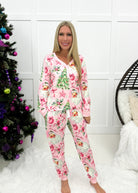 Preorder Shirley & Stone Holiday Jogger Pajamas(2024)-220 Lounge wear/Pajamas- Simply Simpson's Boutique is a Women's Online Fashion Boutique Located in Jupiter, Florida