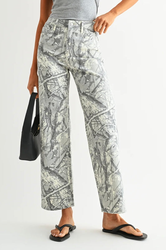 Mica Grey Wild & Free Jeans-200 Jeans- Simply Simpson's Boutique is a Women's Online Fashion Boutique Located in Jupiter, Florida