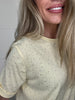 Remy Rhinestone Embellished Top-100 Short Sleeves- Simply Simpson's Boutique is a Women's Online Fashion Boutique Located in Jupiter, Florida