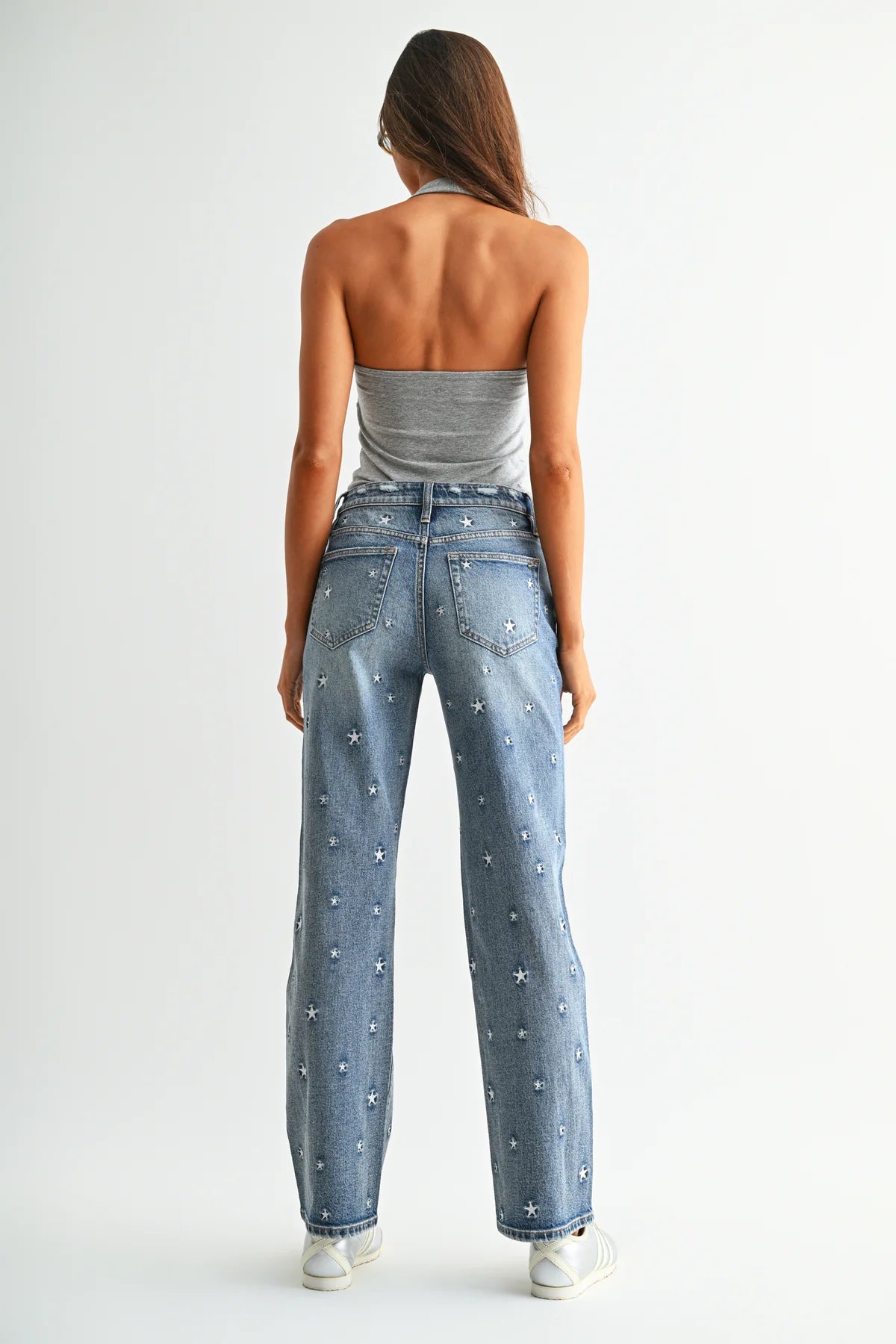 Mica Starstruck Straight Leg Jeans