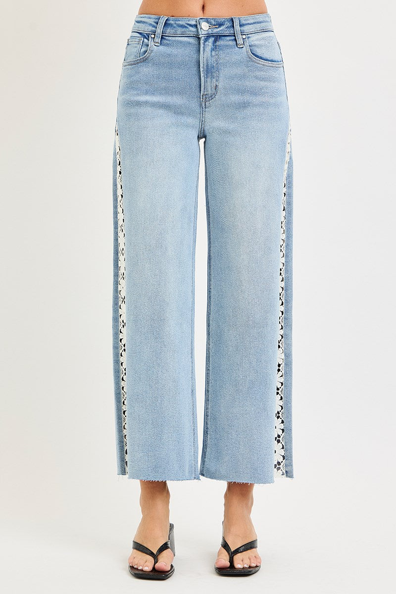 Risen Daisy Darling Wide Leg Jeans