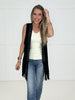 Black Desert Dusk Fringe Vest-120 Sleeveless- Simply Simpson's Boutique is a Women's Online Fashion Boutique Located in Jupiter, Florida