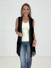 Black Desert Dusk Fringe Vest-120 Sleeveless- Simply Simpson's Boutique is a Women's Online Fashion Boutique Located in Jupiter, Florida