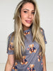 Patriotic Teddy Mesh Top