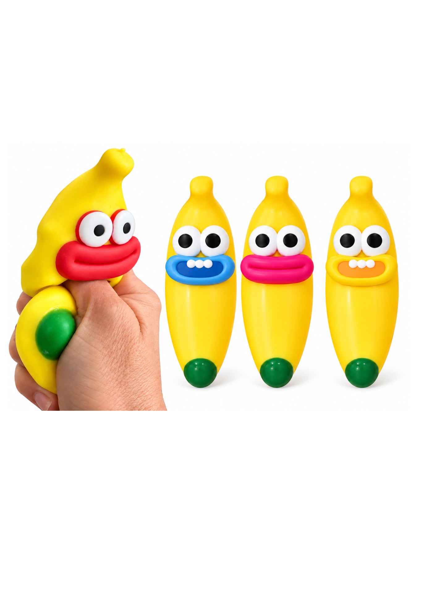 Crunchy Emoji Banana Squishy