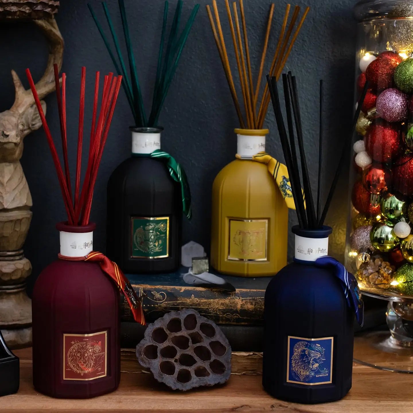 Harry Potter House Reed Diffusers- Simply Simpson's Boutique is a Women's Online Fashion Boutique Located in Jupiter, Florida