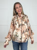 Peach Blossom & Bow Blouse