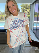 America Paint Splatter Graphic Tee-140 Graphic Tees- Simply Simpson's Boutique is a Women's Online Fashion Boutique Located in Jupiter, Florida