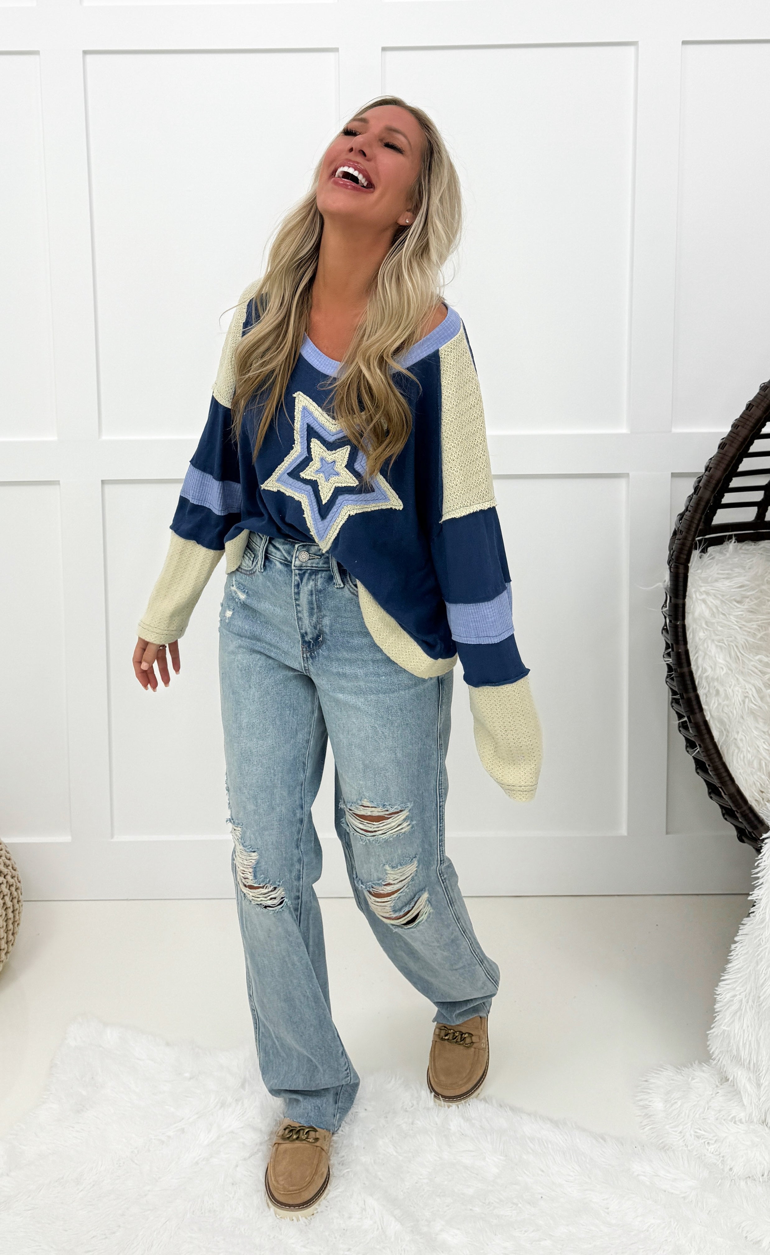 Judy Blue Distressed Straight Leg Jeans-200 Jeans- Simply Simpson's Boutique is a Women's Online Fashion Boutique Located in Jupiter, Florida