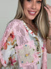 POL Blush Bloom Top-100 Short Sleeves- Simply Simpson's Boutique is a Women's Online Fashion Boutique Located in Jupiter, Florida
