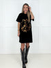 Wild Side Peace Tee Dress-240 Dresses- Simply Simpson's Boutique is a Women's Online Fashion Boutique Located in Jupiter, Florida