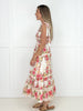 Red Wildflower Romance Smocked Dress-240 Dresses- Simply Simpson's Boutique is a Women's Online Fashion Boutique Located in Jupiter, Florida